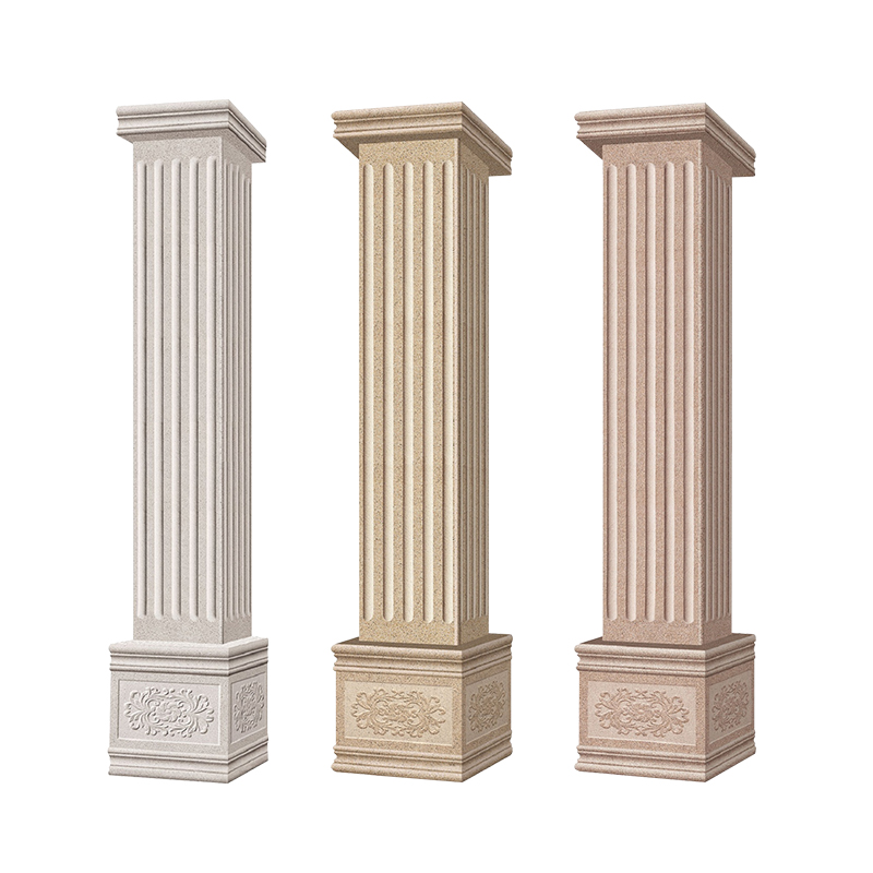 罗马柱欧式风格 红枫陶瓷石膏线条 家用罗马柱 规格齐全