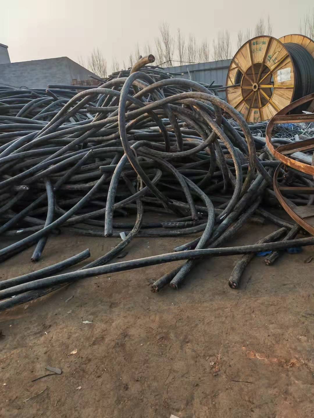 青海海东市电线电缆回收二手电缆回收  回收价格 电线电缆回收  一米多少钱图片