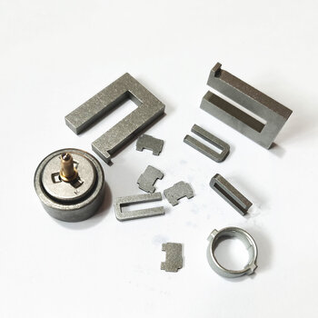 电磁阀配件,铁芯,纯铁，代替DT4纯铁F-0000材料电磁阀配件铁芯的粉末冶金加工图片