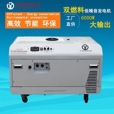 超静音发电机 6kw静音全新便携式汽油发电机110V-240V