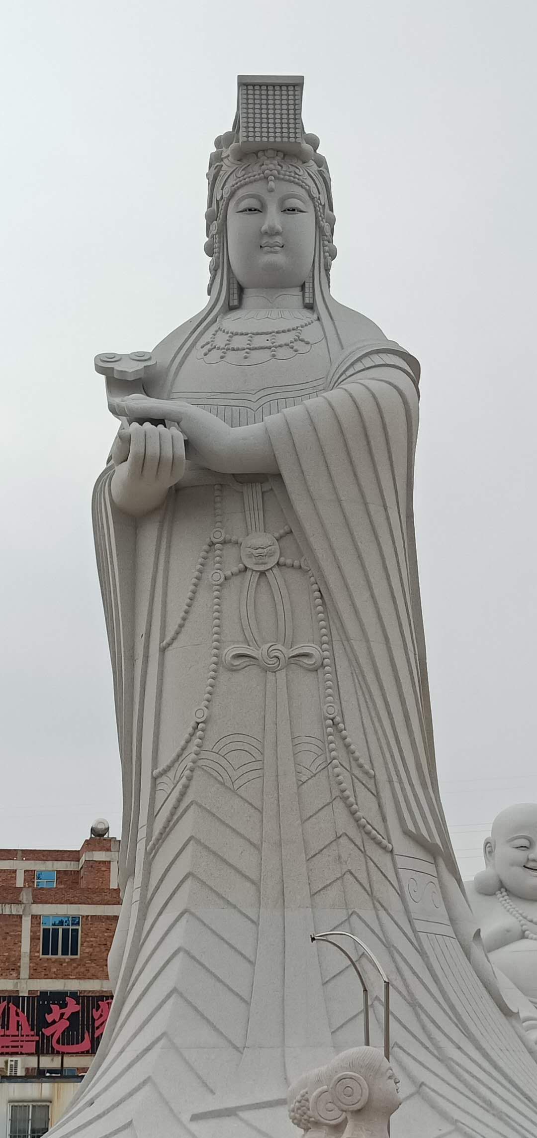 惠安海亨石雕 妈祖雕像一尊 海员、商人供奉神祗