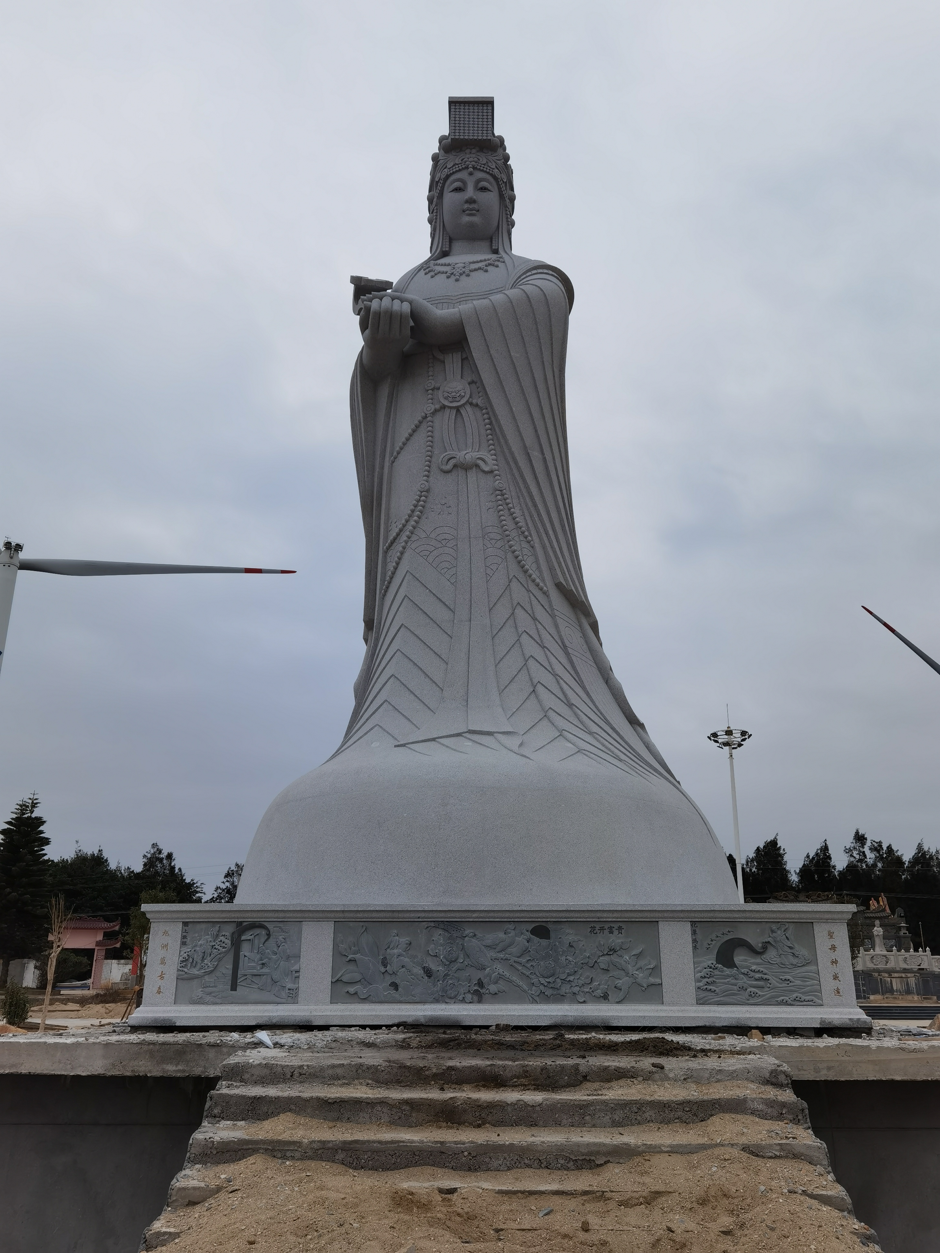 惠安海亨石雕 妈祖雕像一尊 海员、商人供奉神祗图片