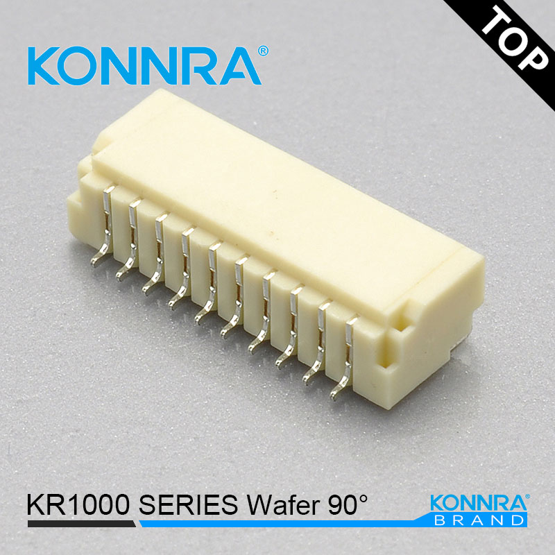 康瑞KR1000-1单排SMT无耳手持云台用端子线仿莫仕贯通式接插件