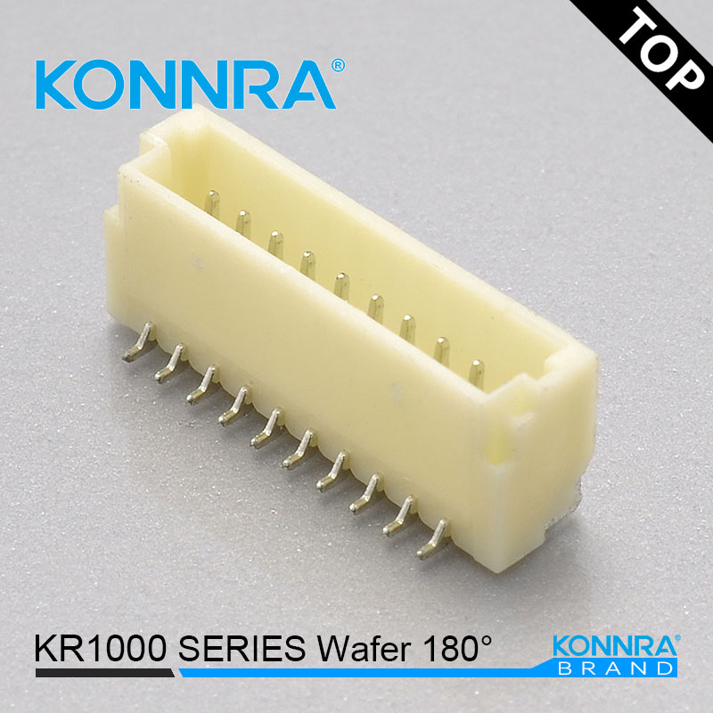 康瑞KR1000-1单排SMT无耳手持云台用端子线仿莫仕贯通式接插件
