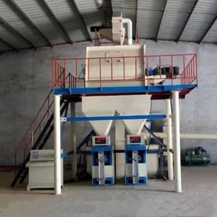 干粉砂浆生产线-华诺建材机械厂 ，腻子粉设备厂家图片