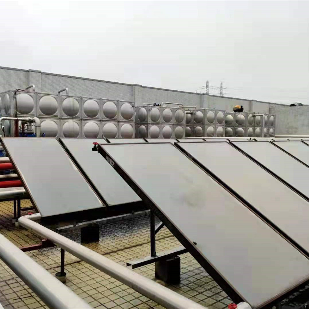 集中集热式平板太阳能工程板全铜流道 集中集热式平板太阳能工程板厂家直销 现货