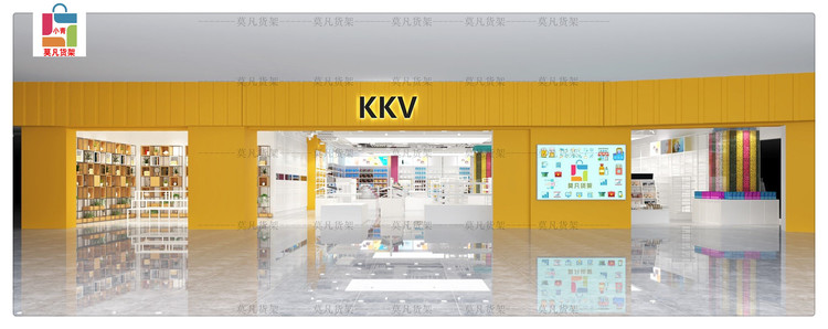 赣州kkv饰品货架多元化设计满足年轻群体新需求