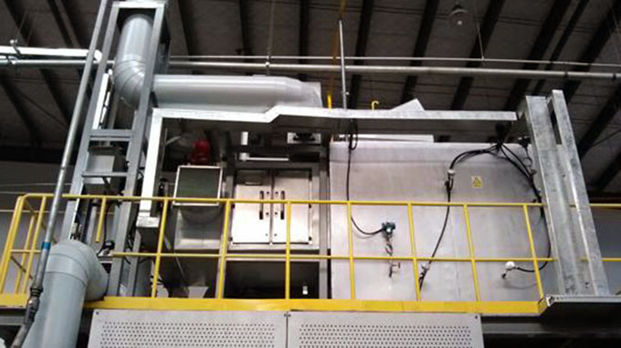 喷漆废气RCO催化燃烧处理设备-大连废气治理环保设备