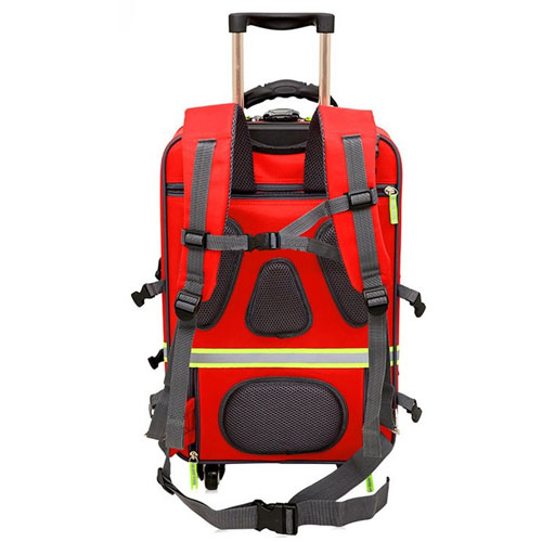 上海市卫生应急背囊厂家卫生应急背囊 应急队伍个人携行红色背包装备可拉可背