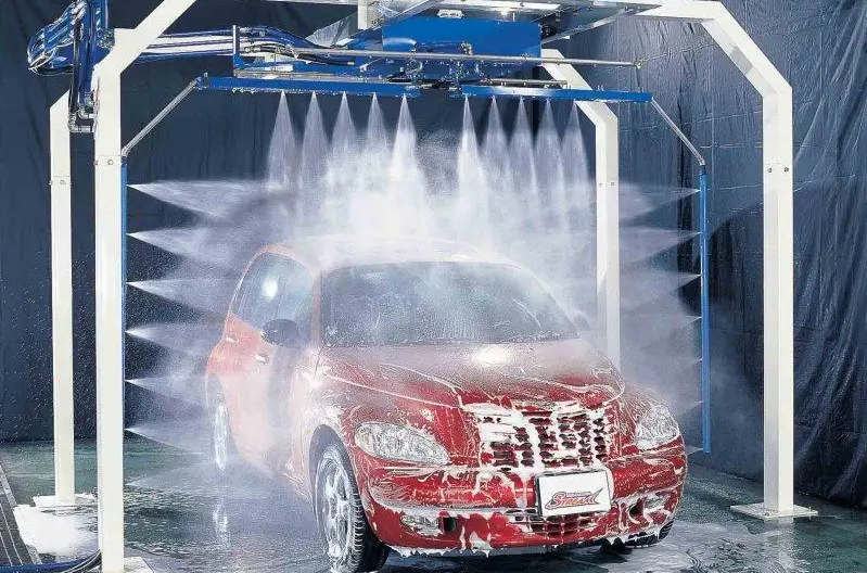 共享自助洗车系统图片
