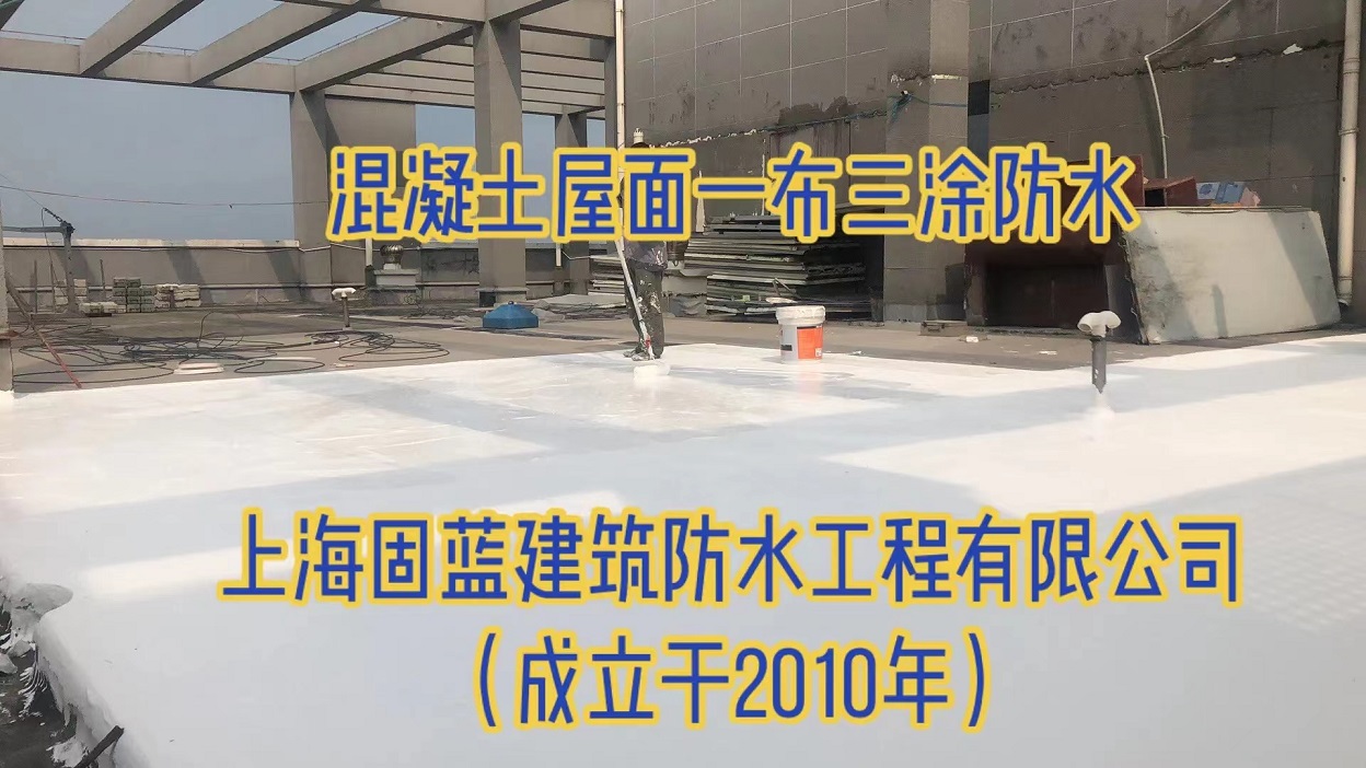 上海市屋面渗漏水维修一布三涂厂家