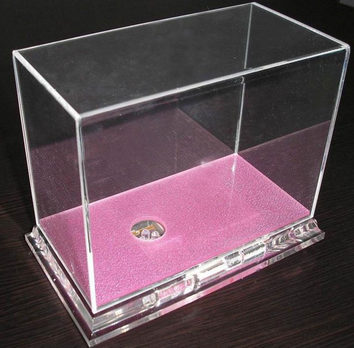 定制高透明亚克力展示盒动漫手办积木盲盒免胶收纳防尘罩模型盒子