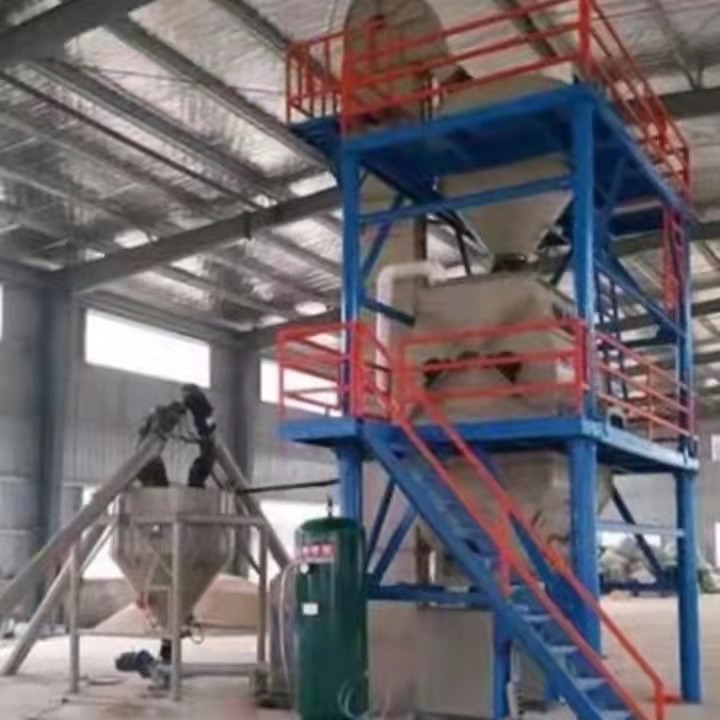 无锡腻子粉生产线-保温砂浆生产线-潍坊水泥包装机厂家图片