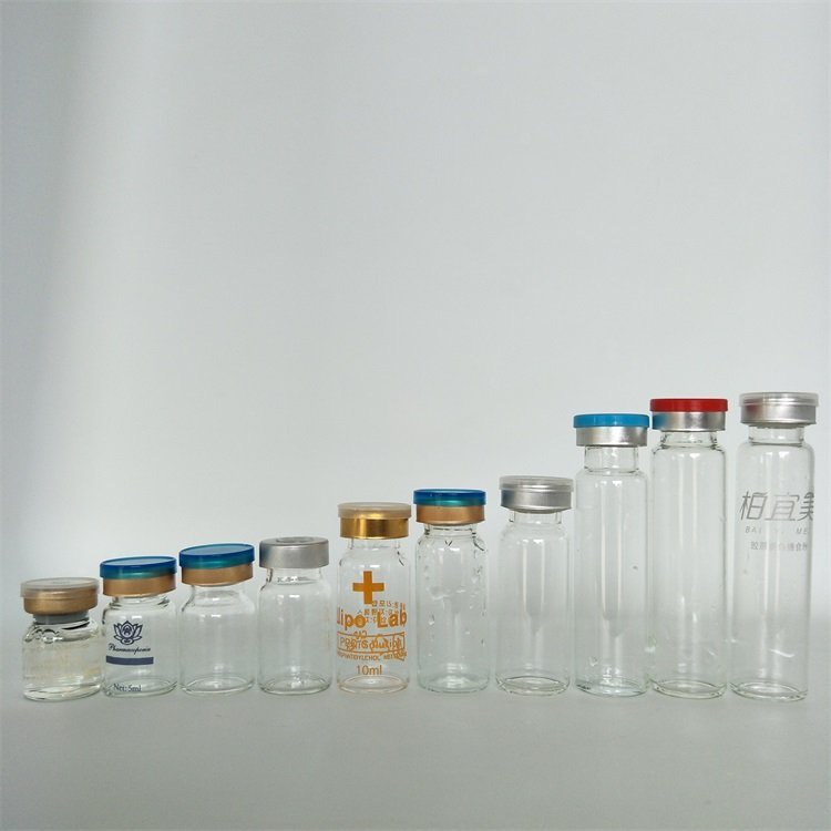 广州透明螺口口服液瓶批发价钱供应商定制热线 康纳玻璃制品