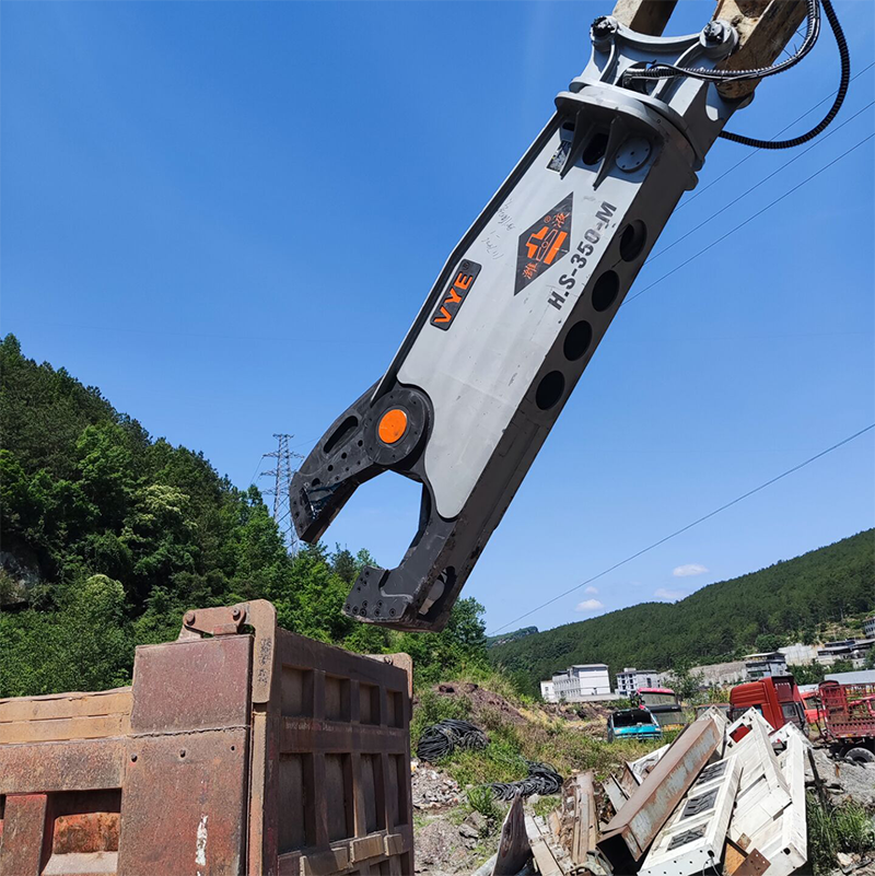 潍液 挖掘机液压剪 鹰嘴剪 废钢剪切设备 灵活 安全