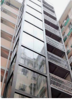 青岛老楼加装改造小区电梯5.6.7.8层楼房加装电梯厂家