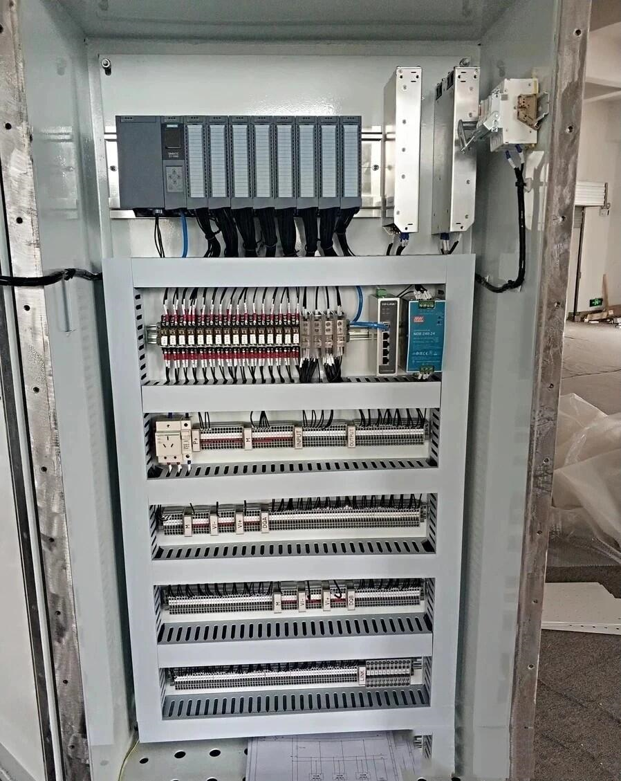 河南郑州污水处理厂自动控制系统plc配电箱控制柜定制图片