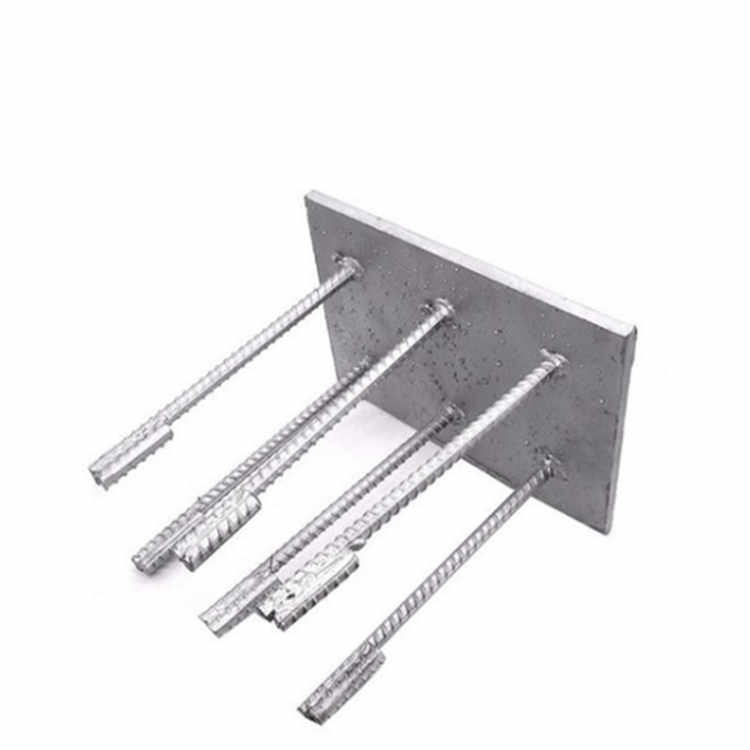 镀锌焊接钢板预埋件 高强度地脚螺栓 桥梁建筑支座板