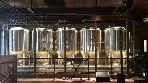河南500升啤酒馆全自动精酿啤酒设备