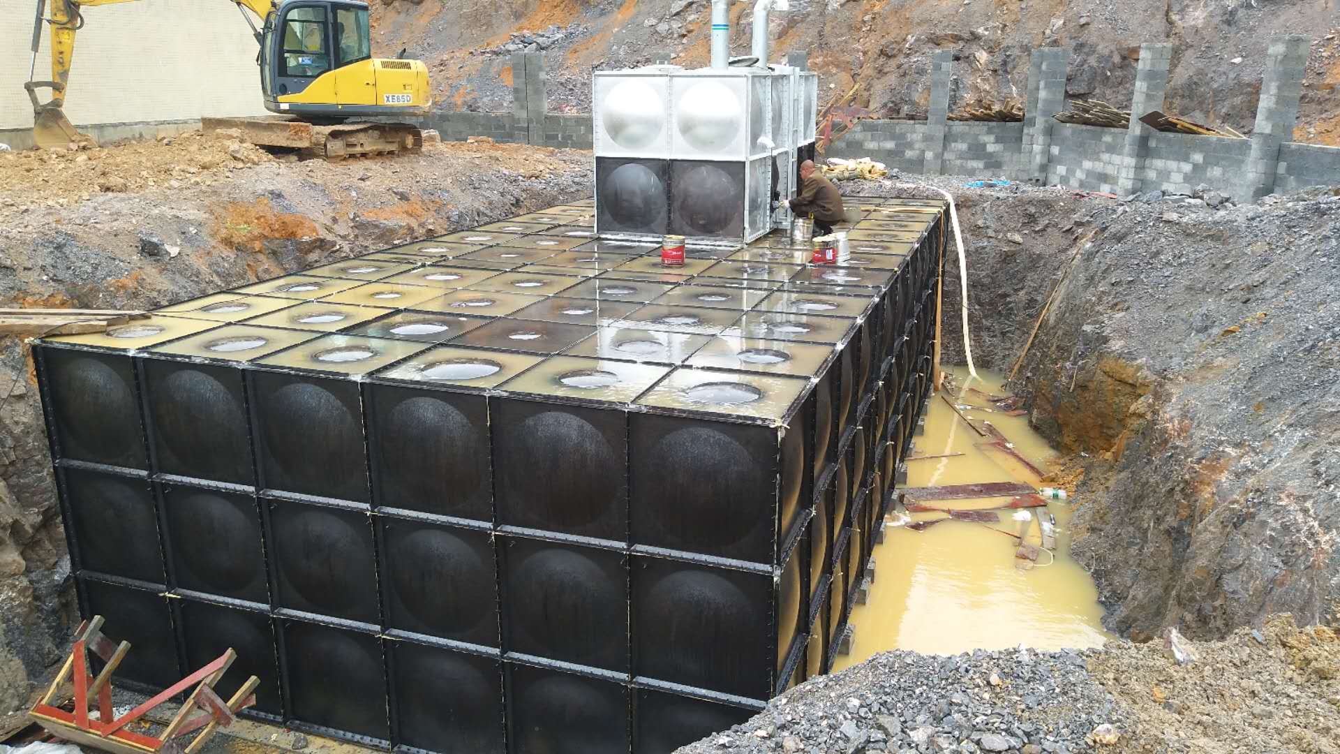 地埋式消防箱泵结构强度高耐蚀性强图片