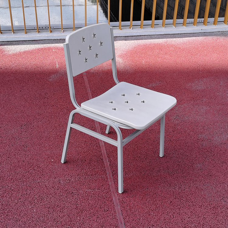 学习椅 制式灰白色会议办公椅 制式两斗三斗桌配套椅子