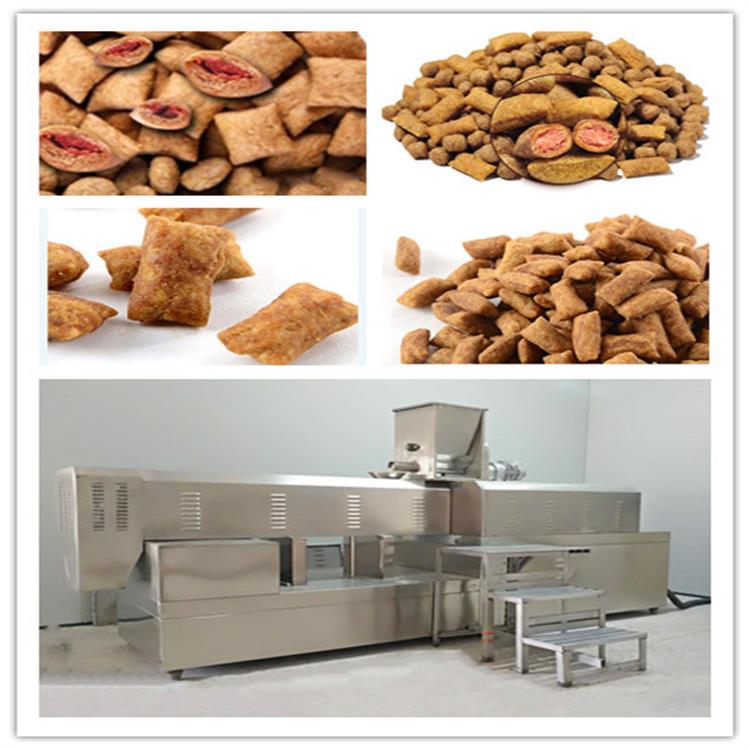 宠物饲料生产线 中小型狗粮加工生 v 宠物饲料生产线 中小型狗粮设备
