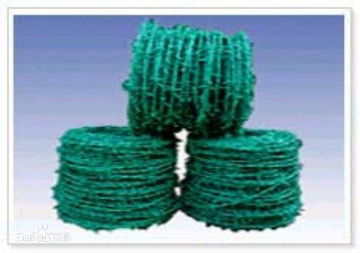 PVS/PV包塑丝，石龙网刺绳，刺绳，勾花网