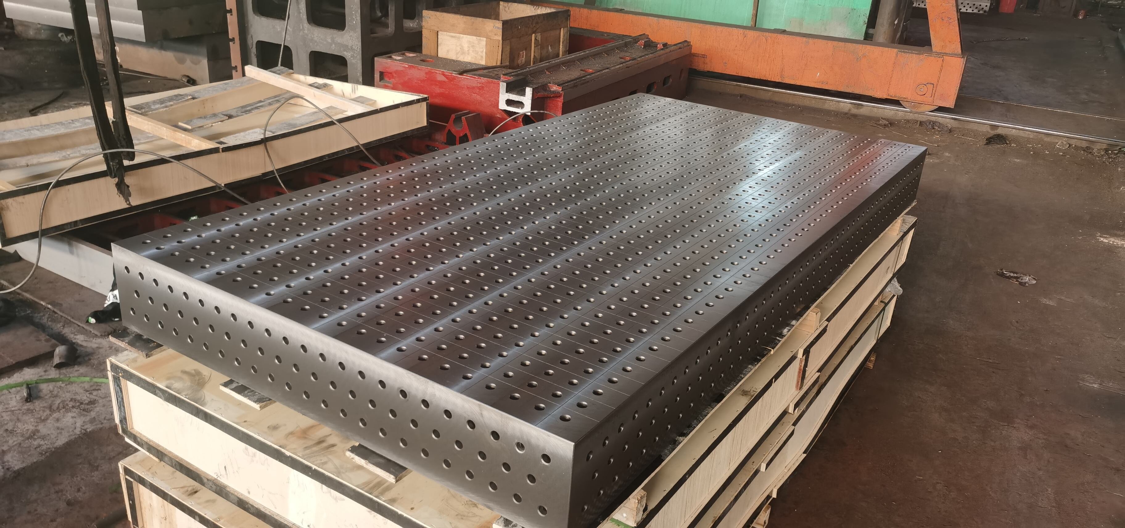 铸铁三维柔性焊接平台 三维多功能柔性焊接平台