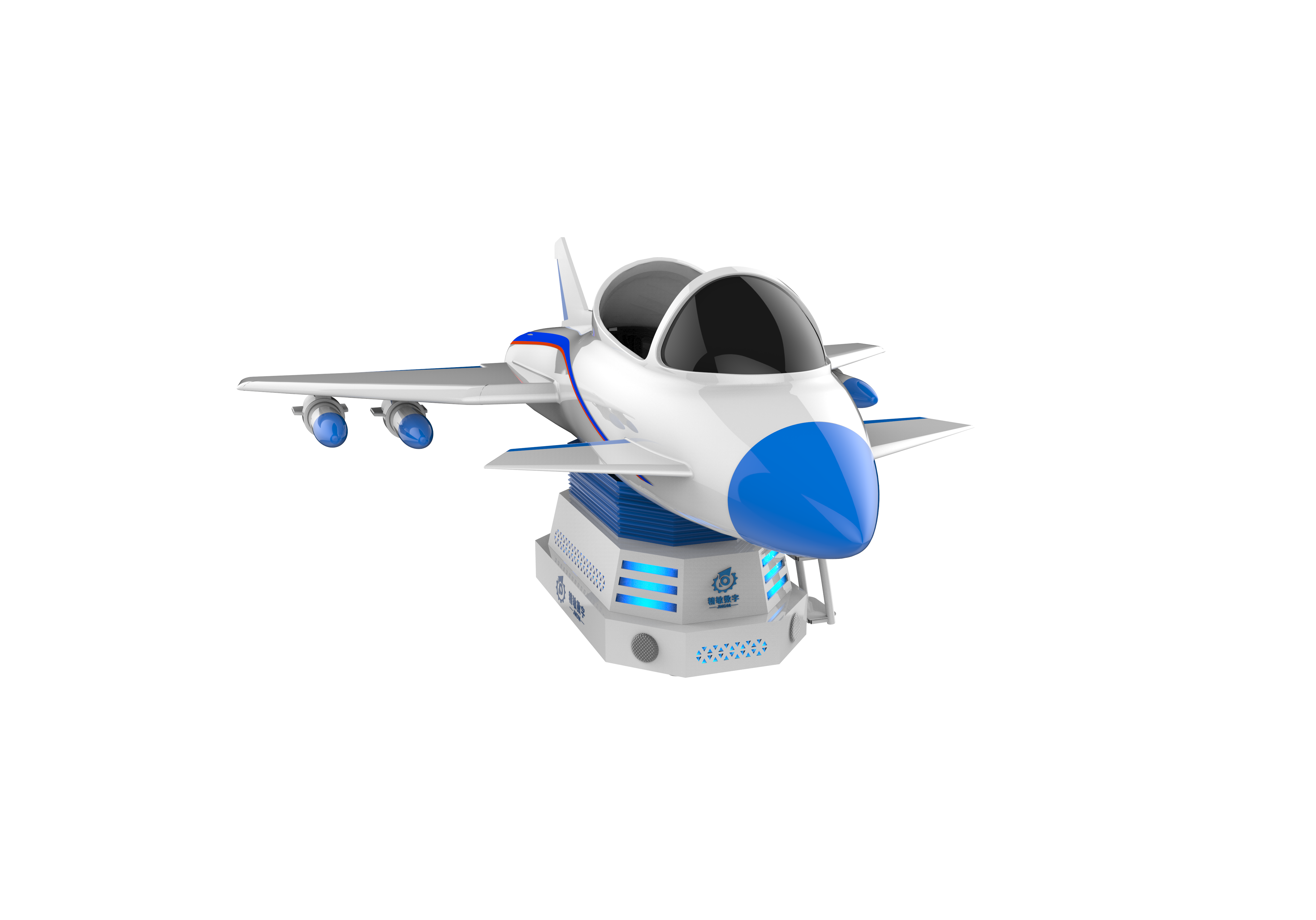 VR版飞机银河幻影VR-雷霆战机-VR体验馆模拟飞行设备体感互动一体机 VR雷霆战机