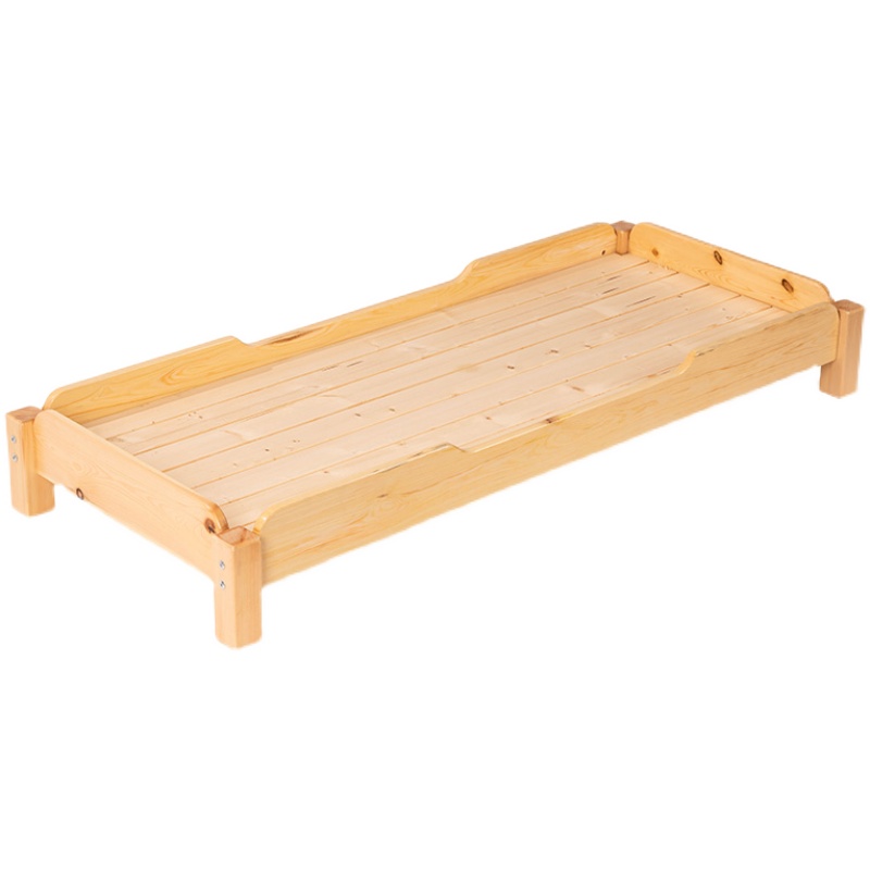 实木方腿重叠床樟子松重叠床幼儿园 幼儿园实木重叠床 幼儿园实木家具 幼儿园实木单人床 儿童木质重叠床