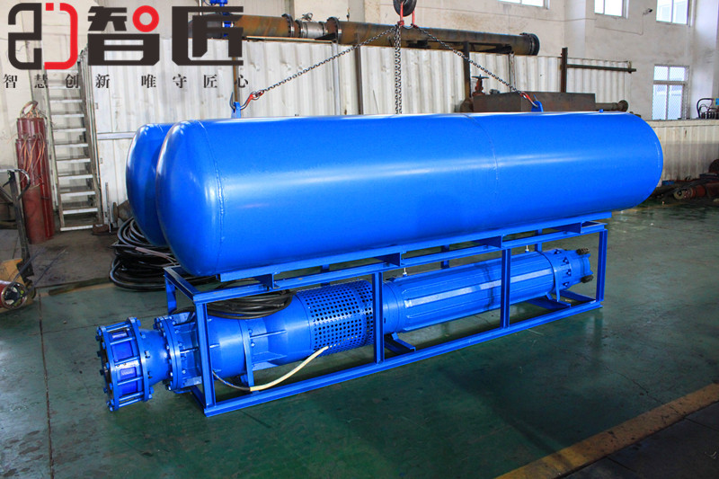 海口浮筒式潜水泵ZJ250QJF50-570/19高扬程大流量定制智匠泵业