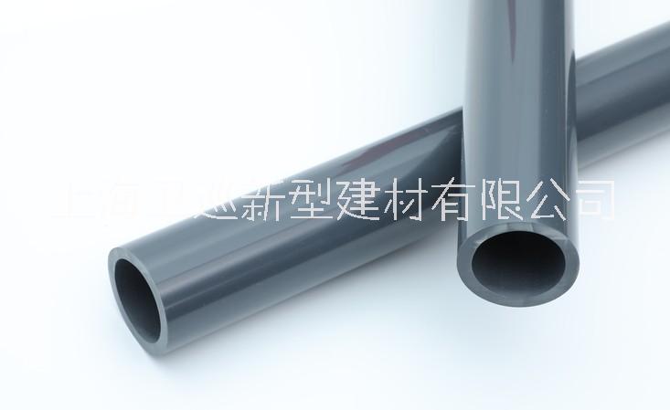 上海市UPVC管塑料黑色化工管DN50厂家UPVC管塑料黑色化工管DN50耐腐蚀耐酸碱PN16化工管道PN16S6.3