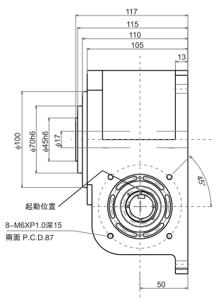 深圳市高士达分割器70DA厂家高士达分割器70DA到230da平台薄型高精密凸轮分割器厂家