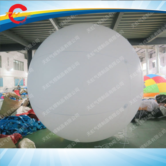 佛山发光升空球定制 2m广告升空大气球可带灯 工厂大量气球供应图片