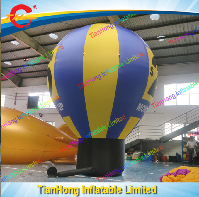 落地热气球广东落地热气球可来图定做 户外落地球供应 充气广告宣传落地球批发