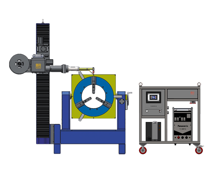 化工行业自动化焊接设备  自动焊接专机图片