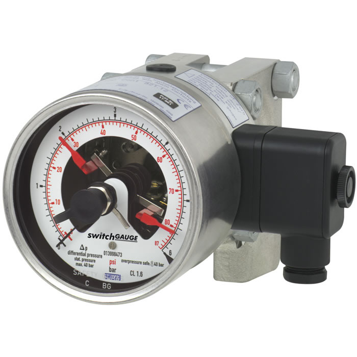DPGS43差压压力表控制和调节过程值监控设备控制电路通断监测泵控制泵