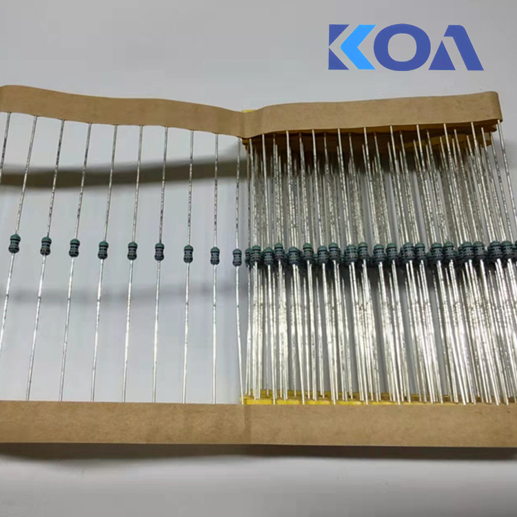 KOA插件电阻MF1/4CCT52A2201F 金属膜 高精度 低温漂  KOA代理 罗吉达