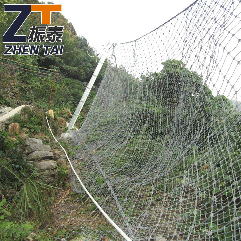 河北环形被动网厂家 缠绕型边坡防护网 固土护坡施工挂网