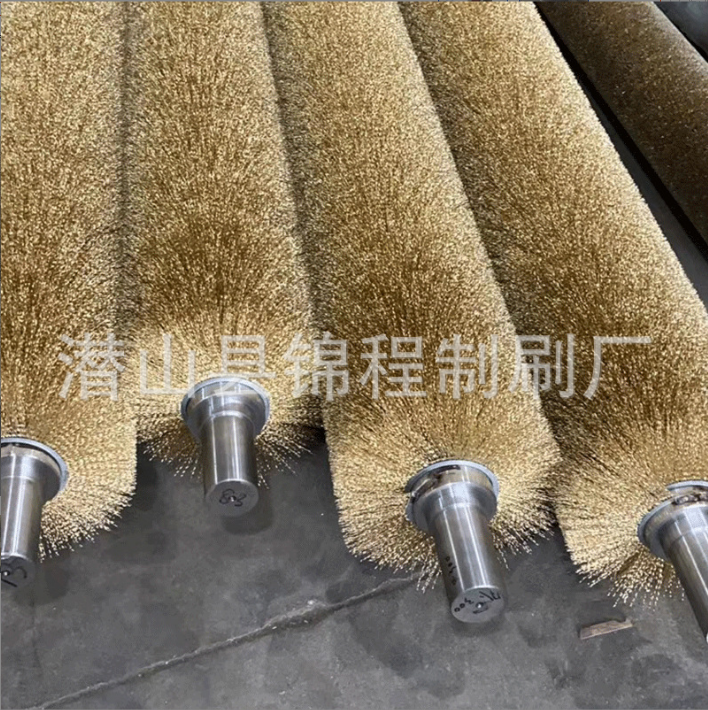 安庆市钢丝刷辊厂家安徽钢丝刷辊定制 工业钢丝辊生产厂家
