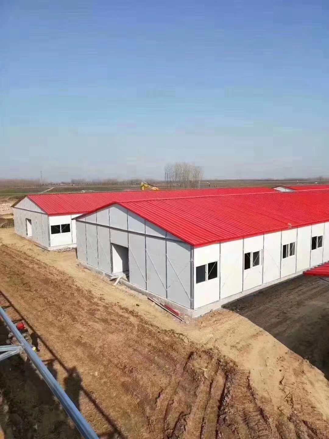 忻州彩钢房厂家安装定襄住人活动房 忻州钢结构图片