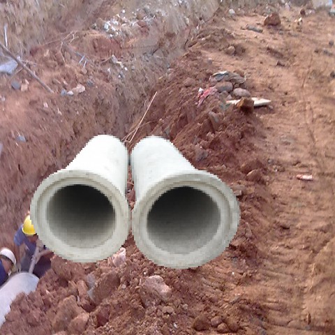 燃气管道水泥套管、深圳管道开挖保护套管销售送货图片