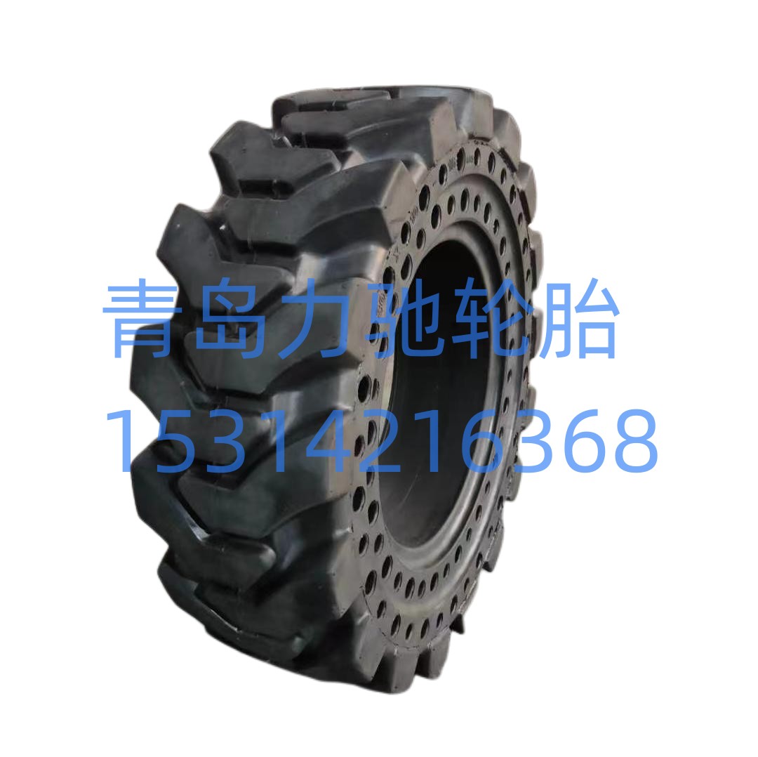 10-16.5 12-16.5滑移装载机实心轮胎 31x10-16 30x10-16 33x12-20高耐磨实心轮胎图片