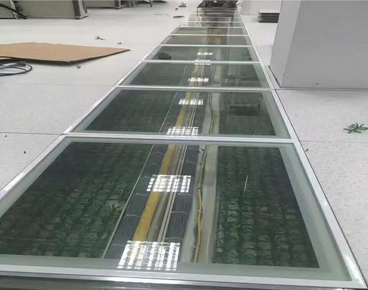 玻璃地板 双威玻璃地板 双威玻璃活动地板 方便观测