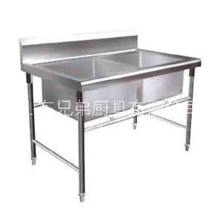 山东兄弟厨具 （专业生产销售不锈钢水池 不锈钢水槽） 不锈钢水 池图片