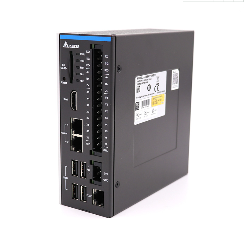 台达AX-8运动控制PLC高速数字输入输出1 组SSI Encoder 输入AX-832EP0CB1T