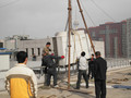 北京起重吊装搬运公司延庆电子流水线设备楼层平台吊装人工搬运   北京设备搬迁电话