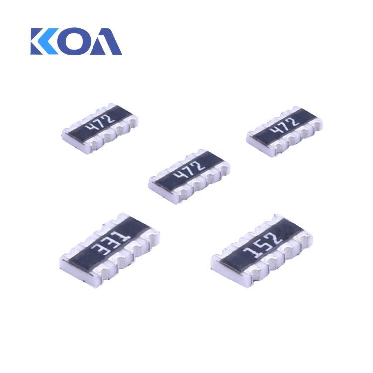 KOA网络与阵列电阻器 CN1J4TTD101J 小型贴片式排阻