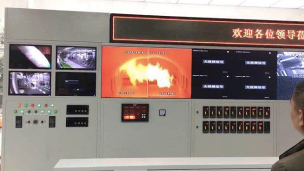 后山墙气动型高温工业电视系统LM-LB200自动型 玻璃窑炉高温工业电视