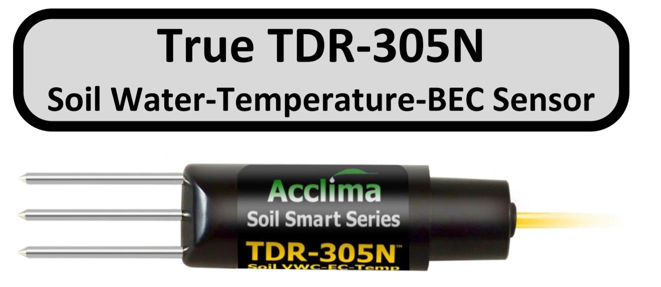 TDR305N 土壤温湿盐传感器